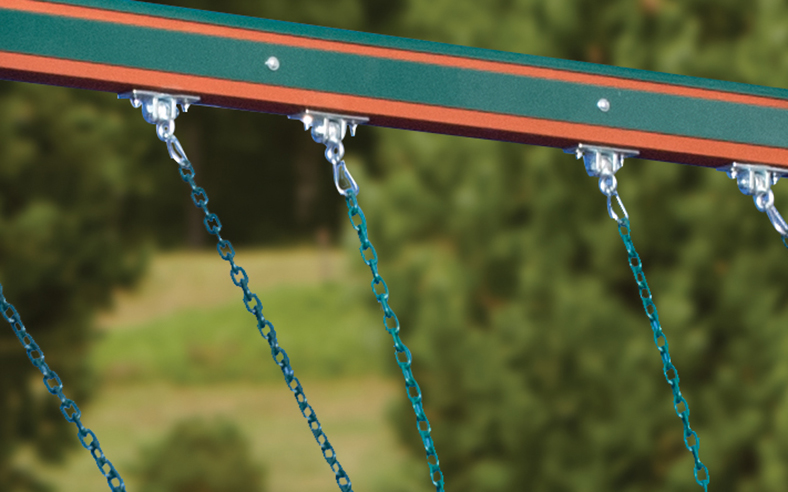 1/4" Thick Steel Chains for Swing Accessories on Wooden Swing Sets